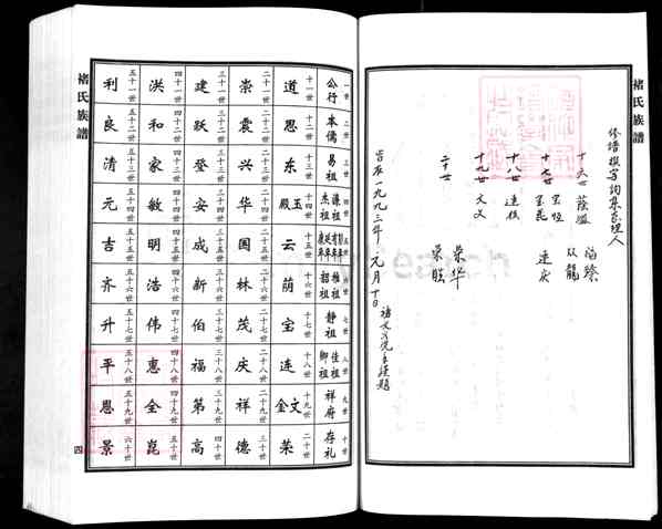 最新褚氏字辈排行及命名趋势分析