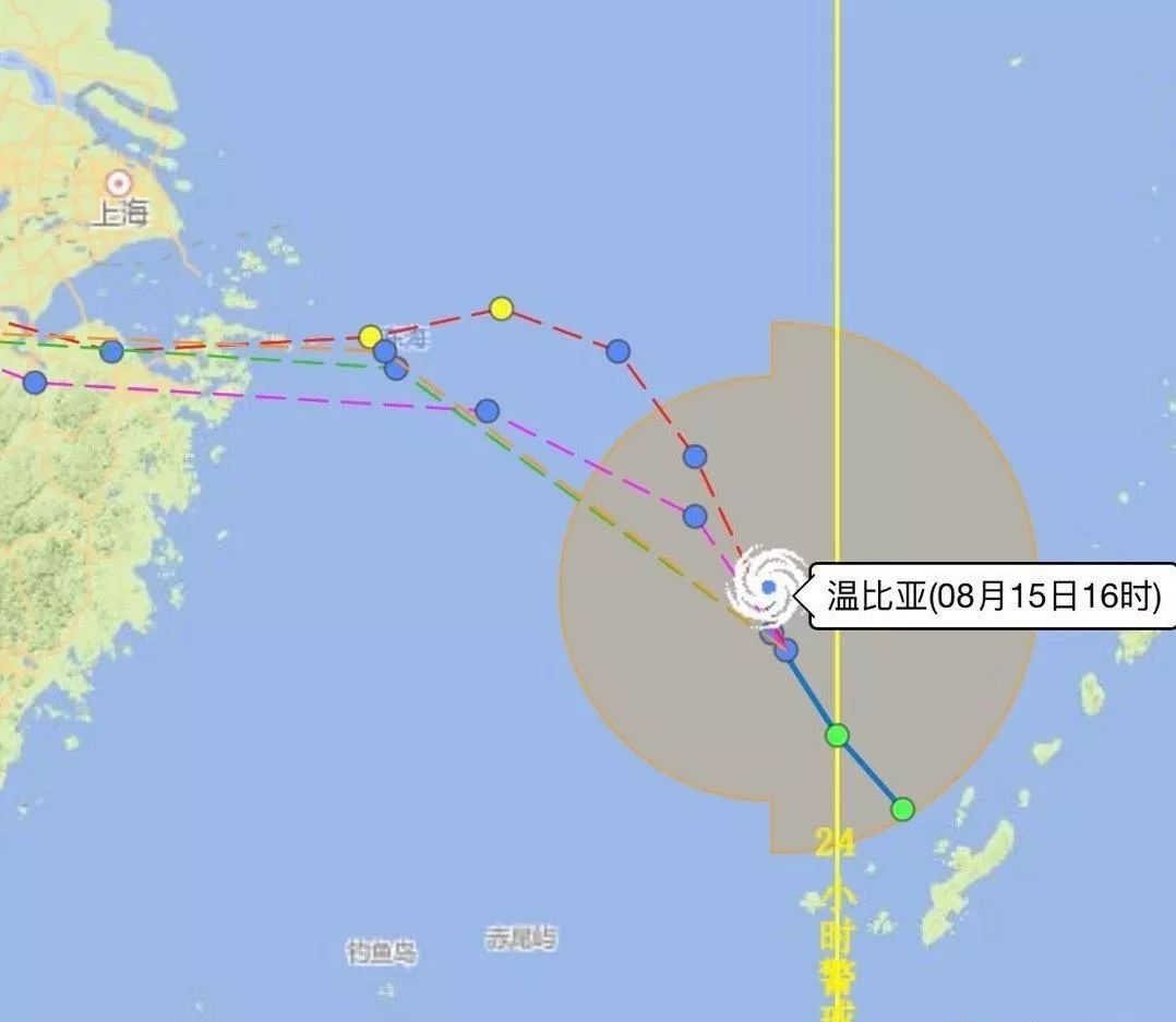 台风温比亚逆风破浪的励志之旅，最新行进路线追踪