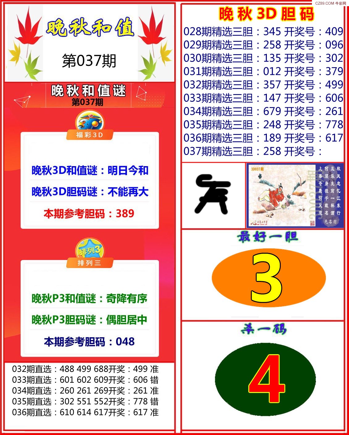 最新晚秋乙种和值谜详解与指南